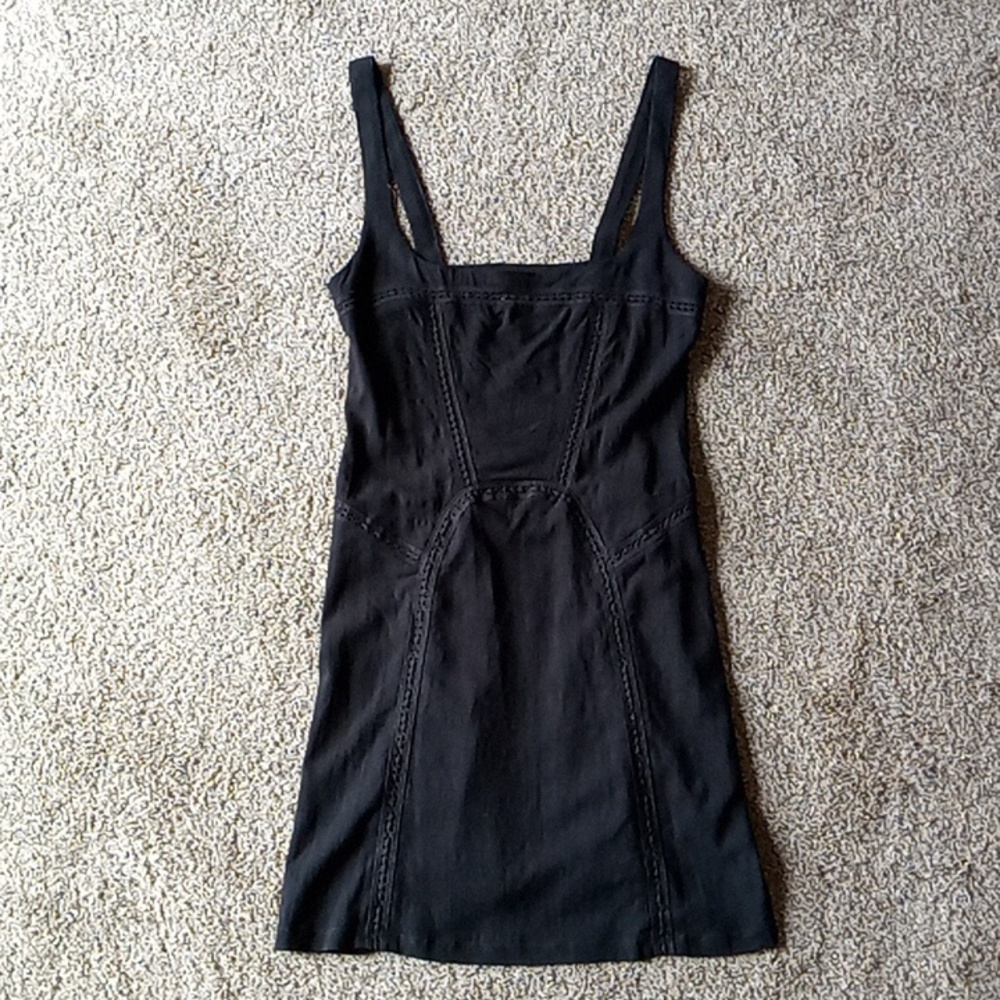 Intimately Free People Beyond Me Fit & Flare Black Mini Dress - Picture 3 of 8